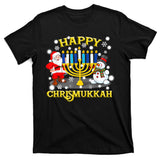 Happy Chrismukkah Funny Hanukkah Christmas Jewish Holiday T-Shirt