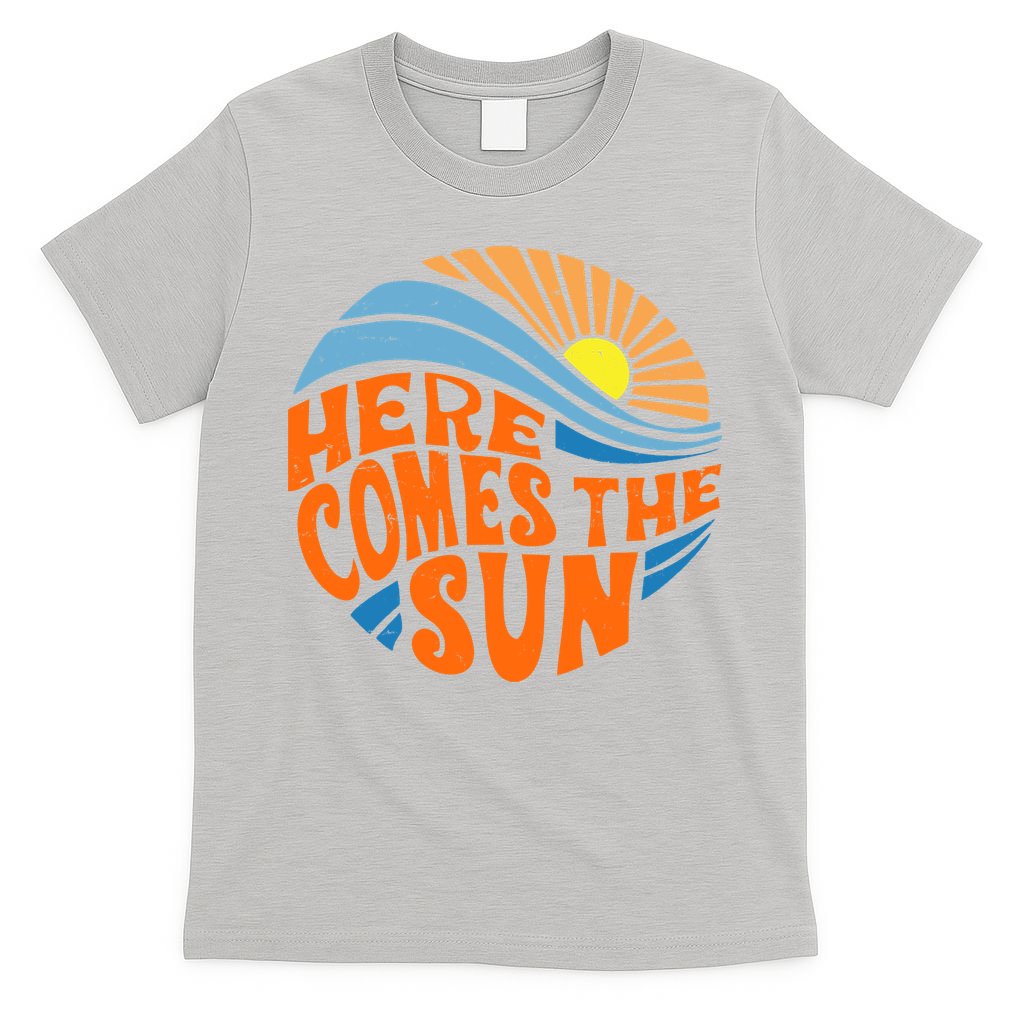Here Comes The Sun Retro Summer T-Shirt