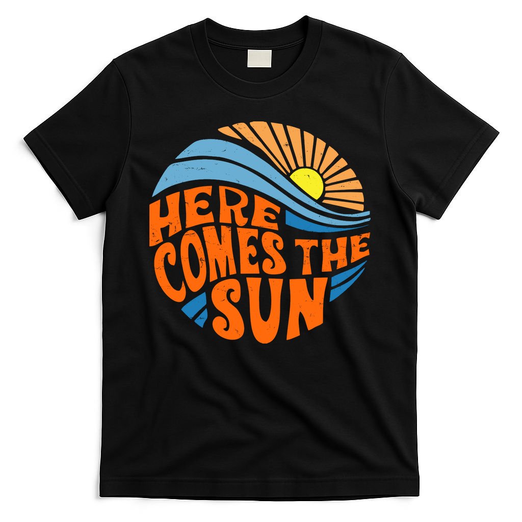 Here Comes The Sun Retro Summer T-Shirt