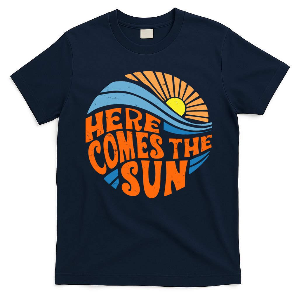Here Comes The Sun Retro Summer T-Shirt