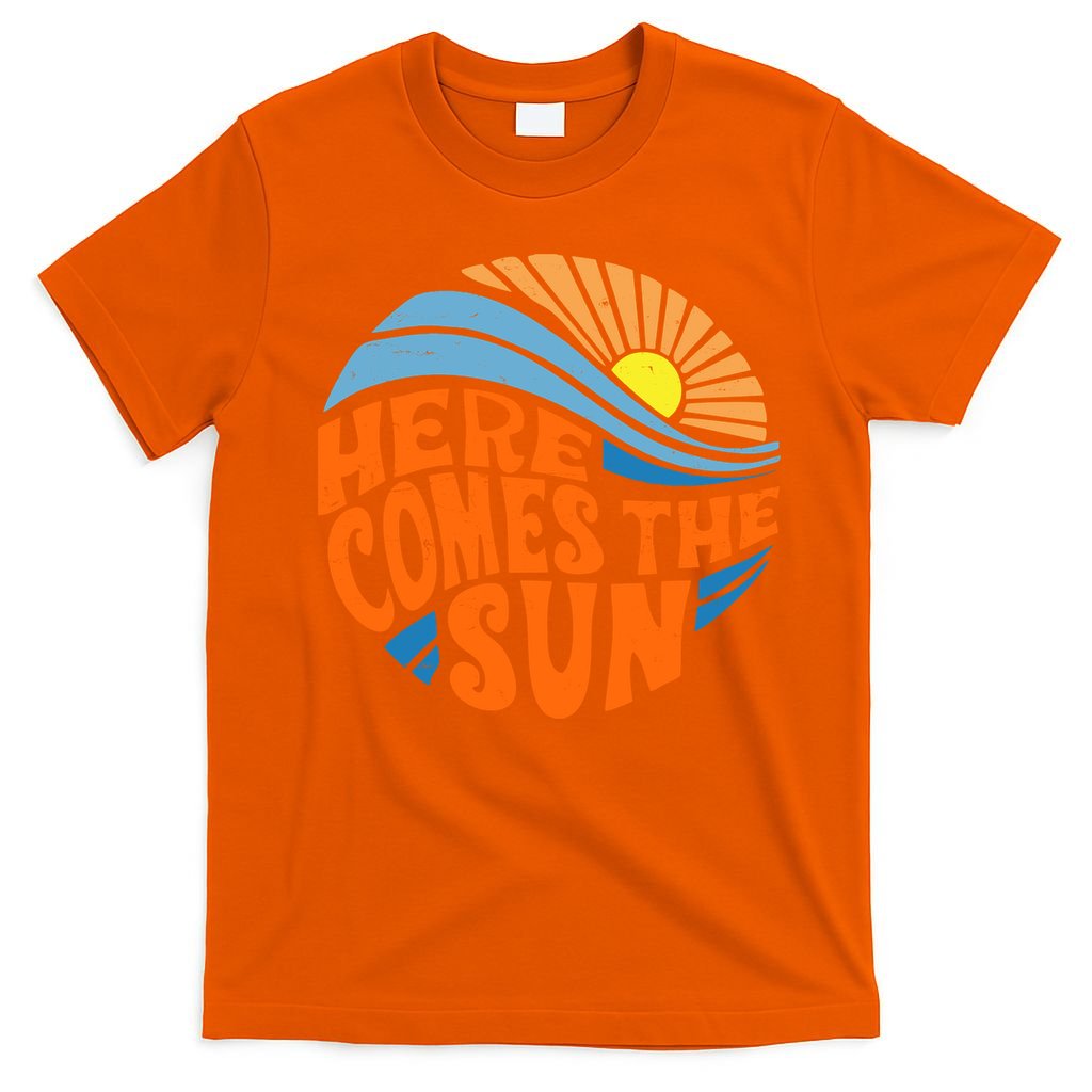 Here Comes The Sun Retro Summer T-Shirt
