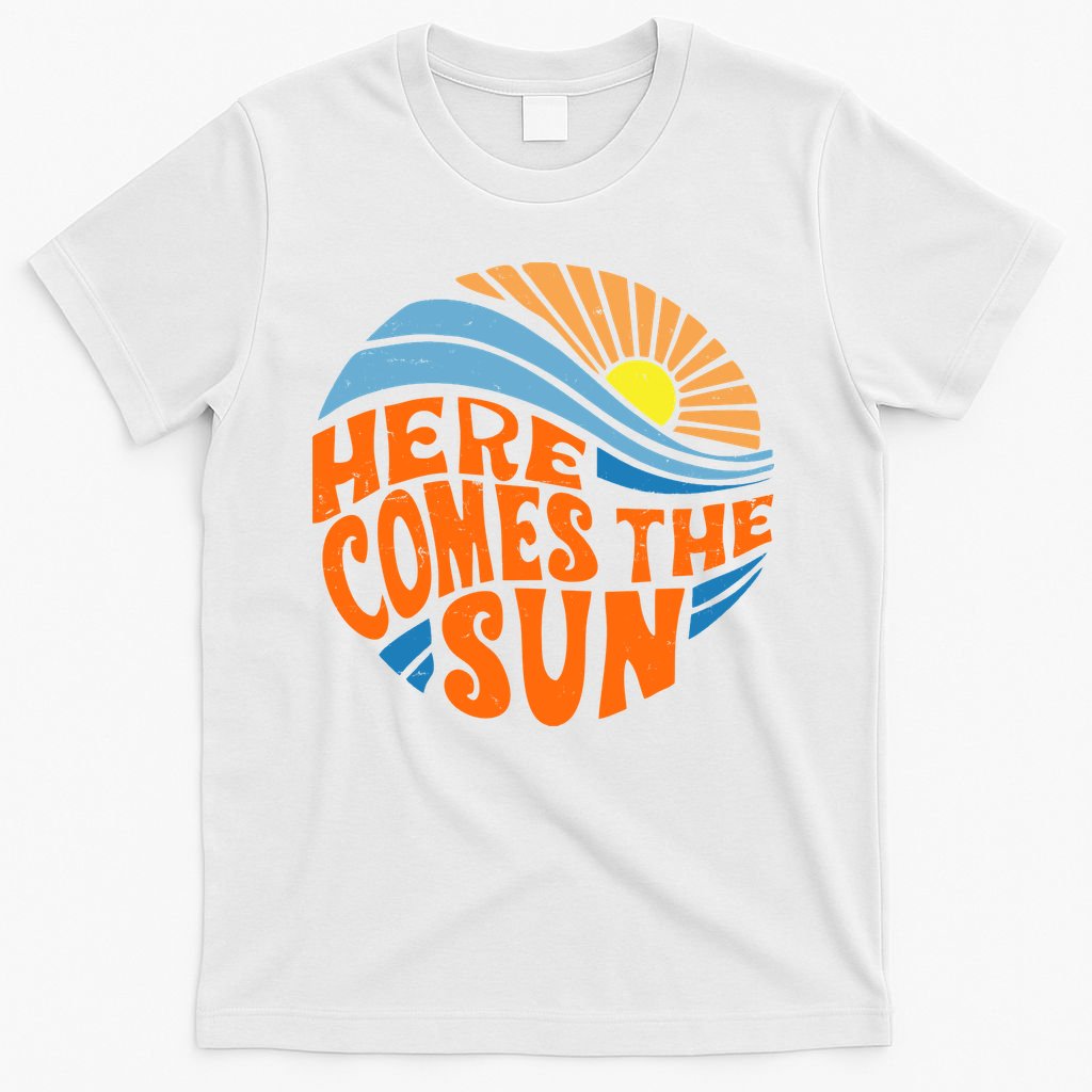 Here Comes The Sun Retro Summer T-Shirt