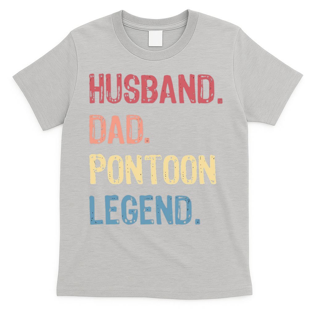 Husband Dad Pontoon Legend T-Shirt