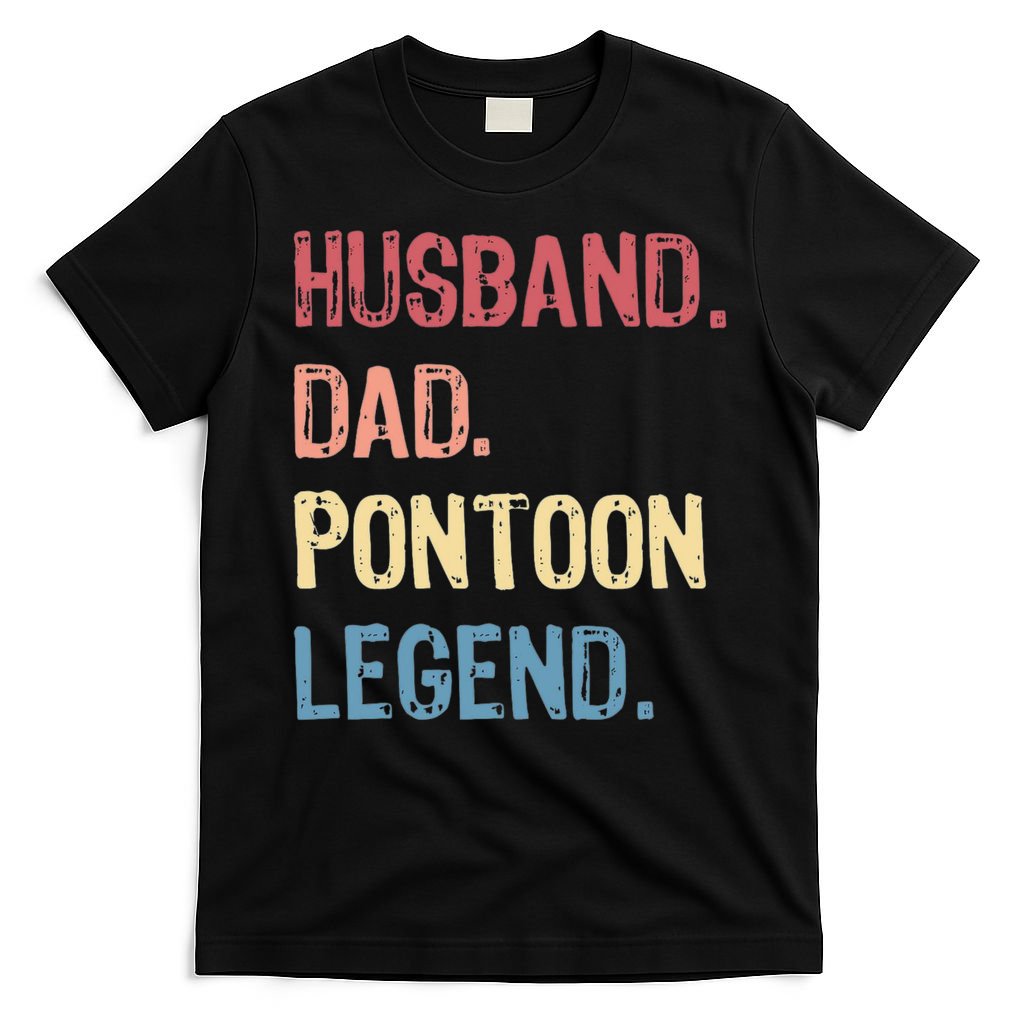Husband Dad Pontoon Legend T-Shirt