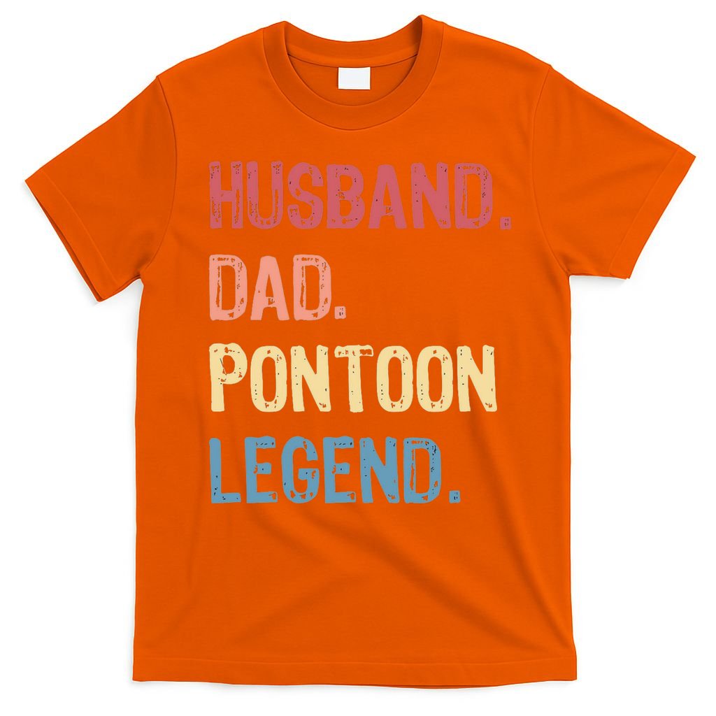 Husband Dad Pontoon Legend T-Shirt
