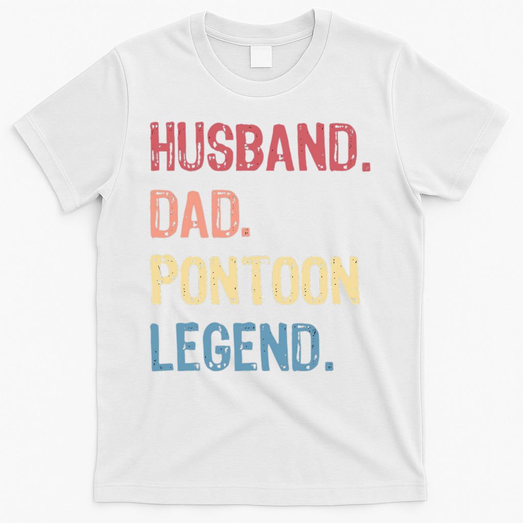 Husband Dad Pontoon Legend T-Shirt