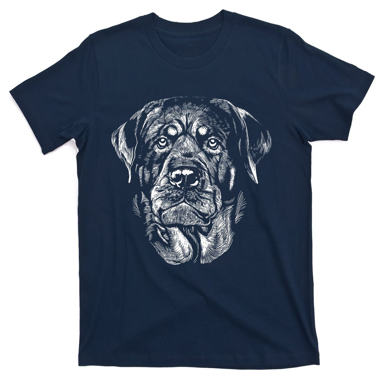 Hand Drawn Rottweiler Dog T-Shirt