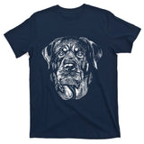 Hand Drawn Rottweiler Dog T-Shirt