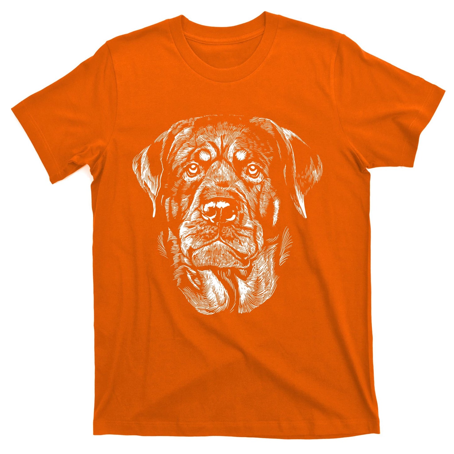 Hand Drawn Rottweiler Dog T-Shirt