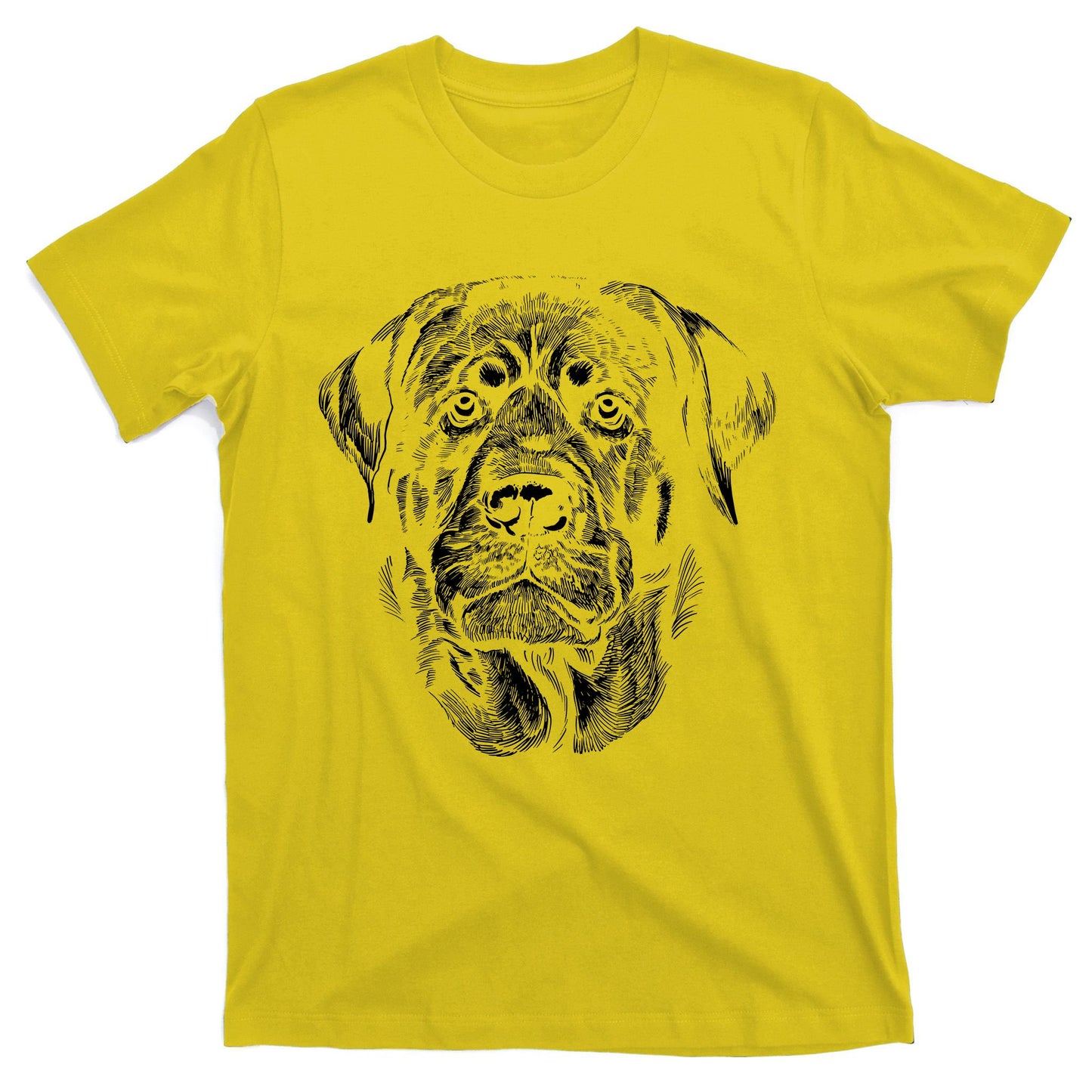 Hand Drawn Rottweiler Dog T-Shirt