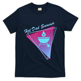 Hot Dad Summer Funny 80s Retro Vintage Charcoal Grill BBQ T-Shirt