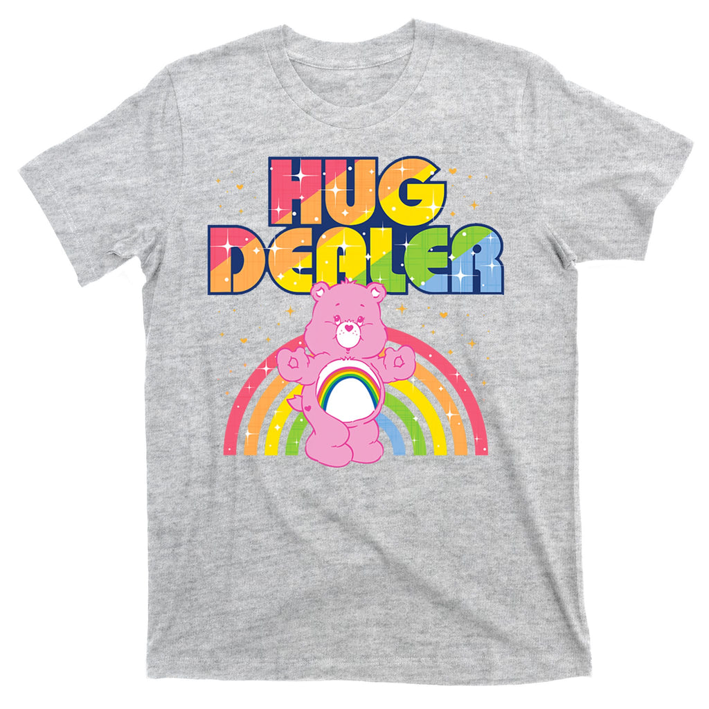 Hug Dealer Teddy Bear Rainbow T-Shirt