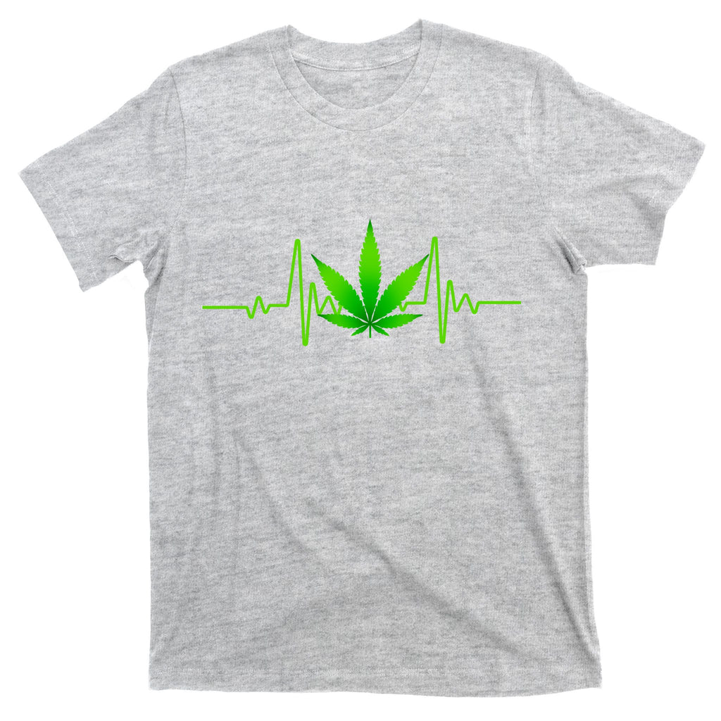 Heartbeat Weed Pulse T-Shirt