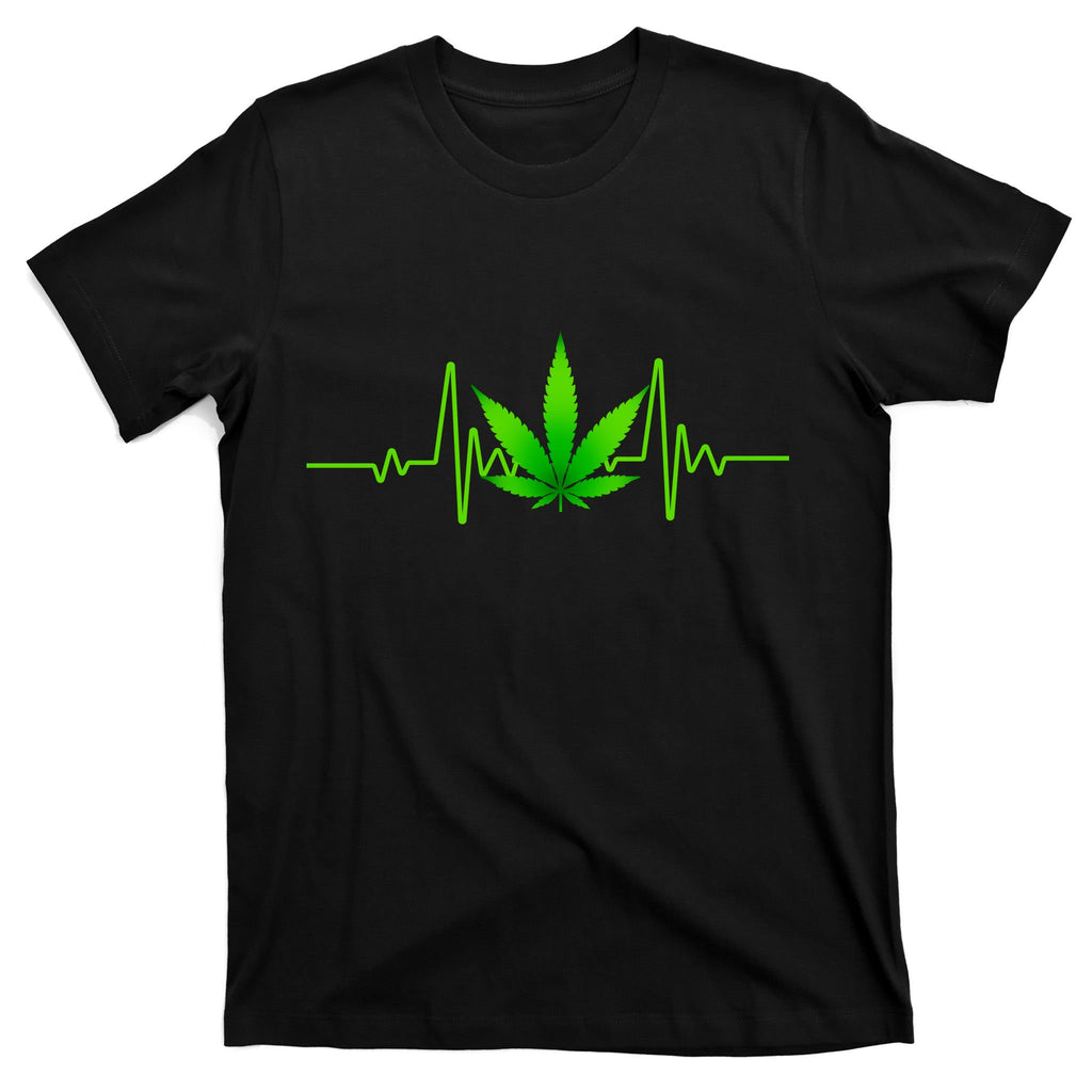 Heartbeat Weed Pulse T-Shirt
