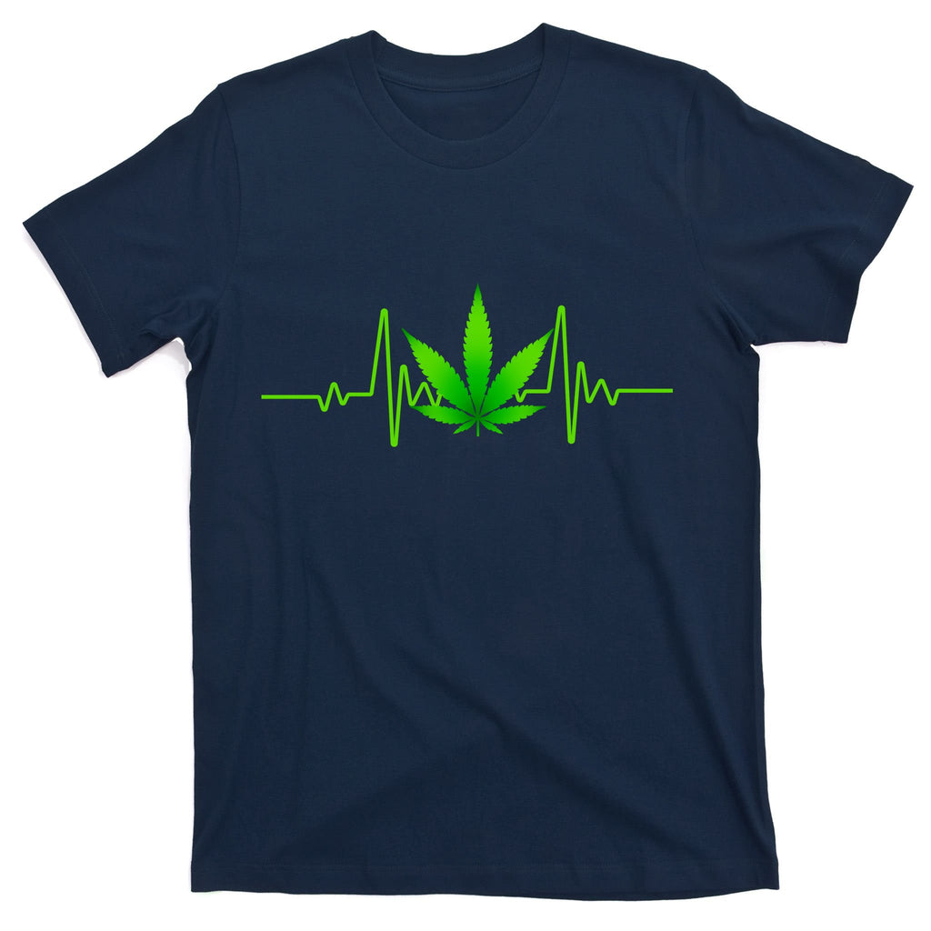 Heartbeat Weed Pulse T-Shirt