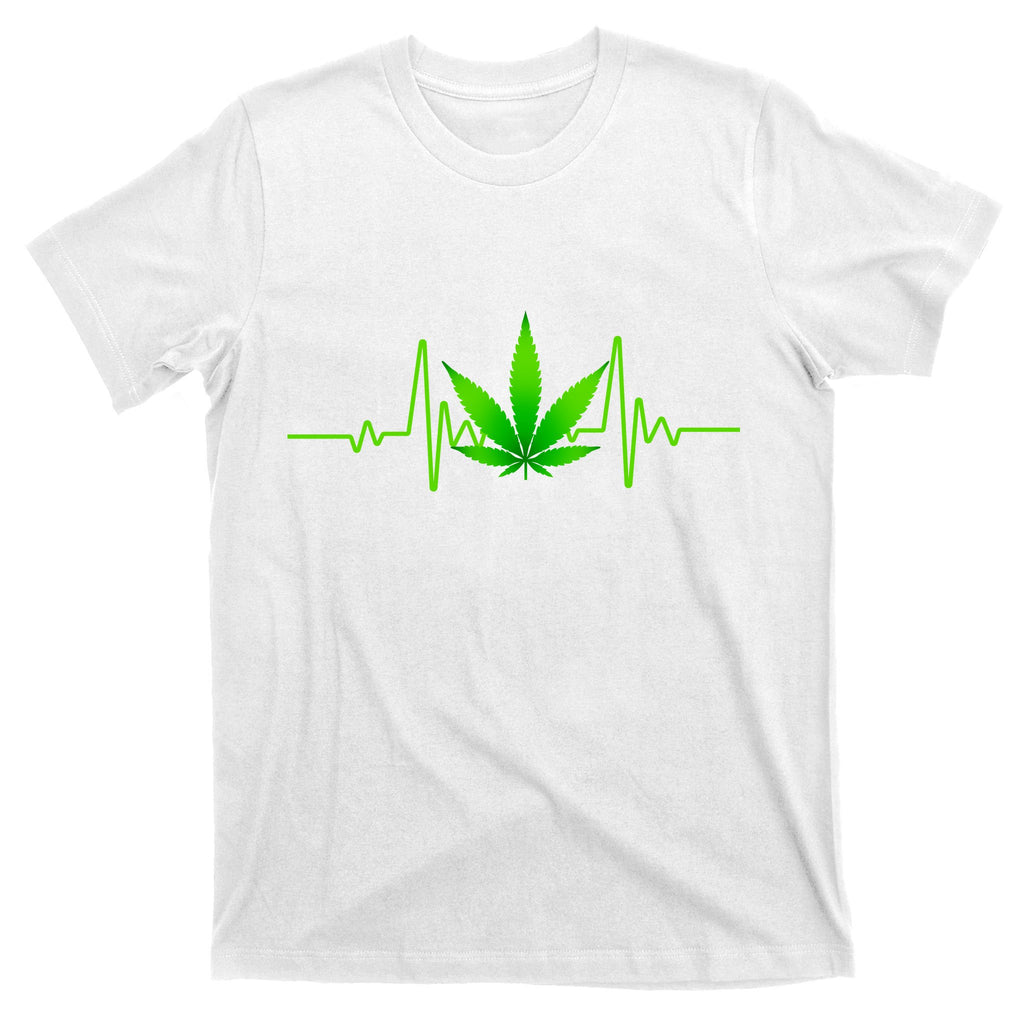 Heartbeat Weed Pulse T-Shirt