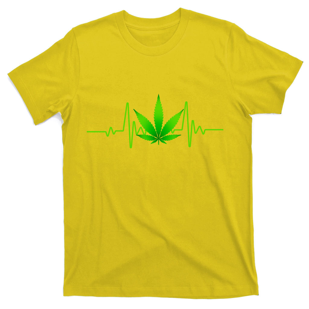 Heartbeat Weed Pulse T-Shirt