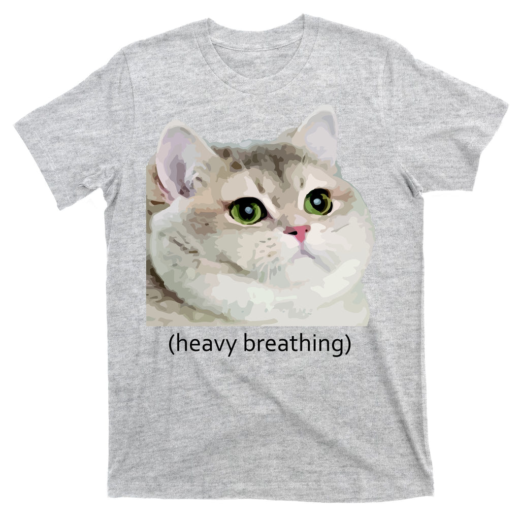 Heavy Breathing Cat T-Shirt