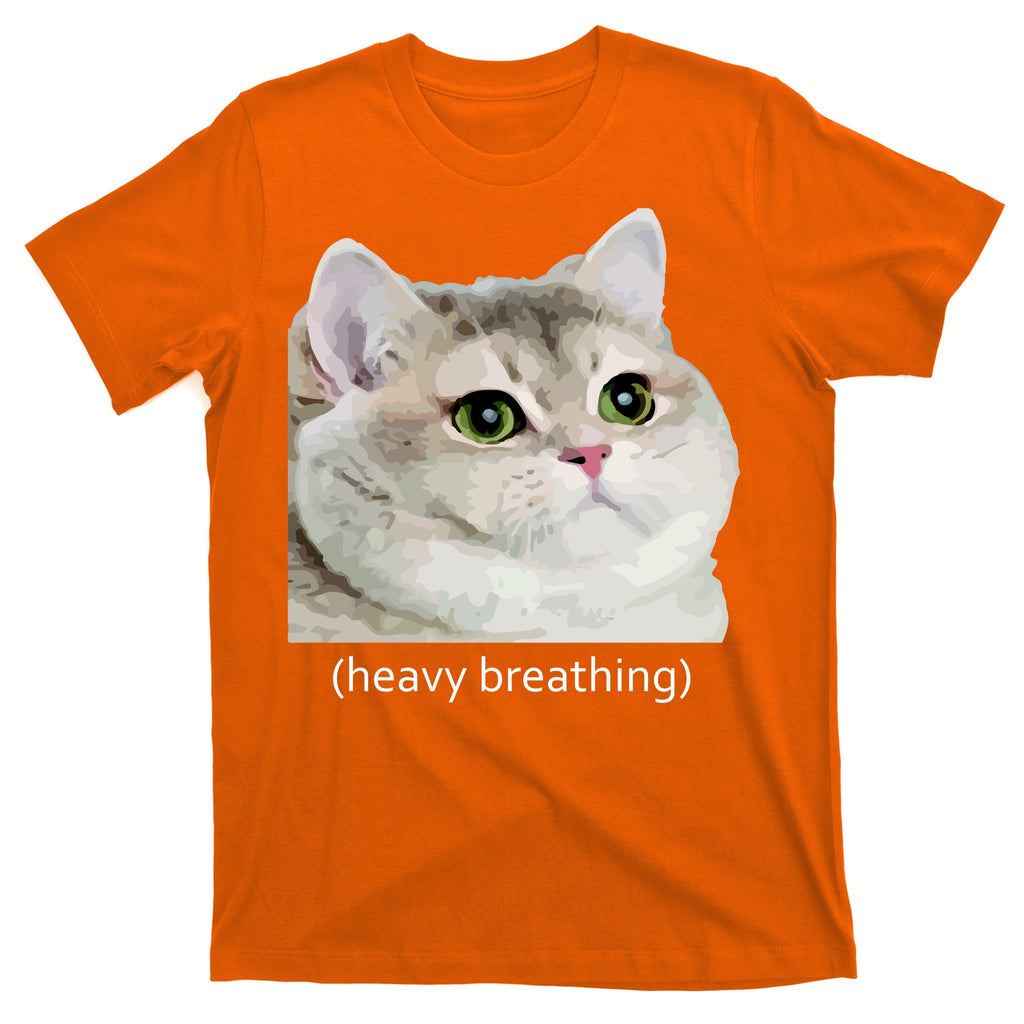 Heavy Breathing Cat T-Shirt