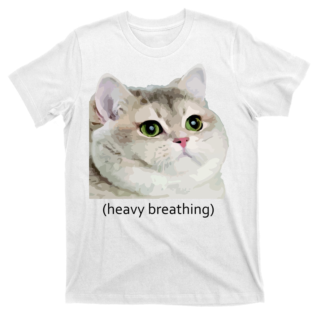 Heavy Breathing Cat T-Shirt