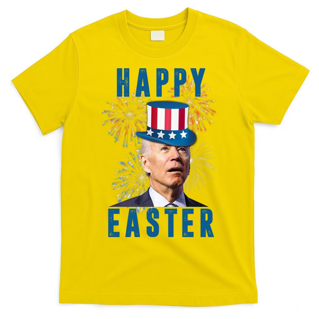 Happy Easter Joe Biden Funny 4th Of July T-Shirt