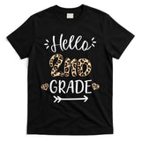 Hello 2nd Grade Cute Leopard Heart T-Shirt