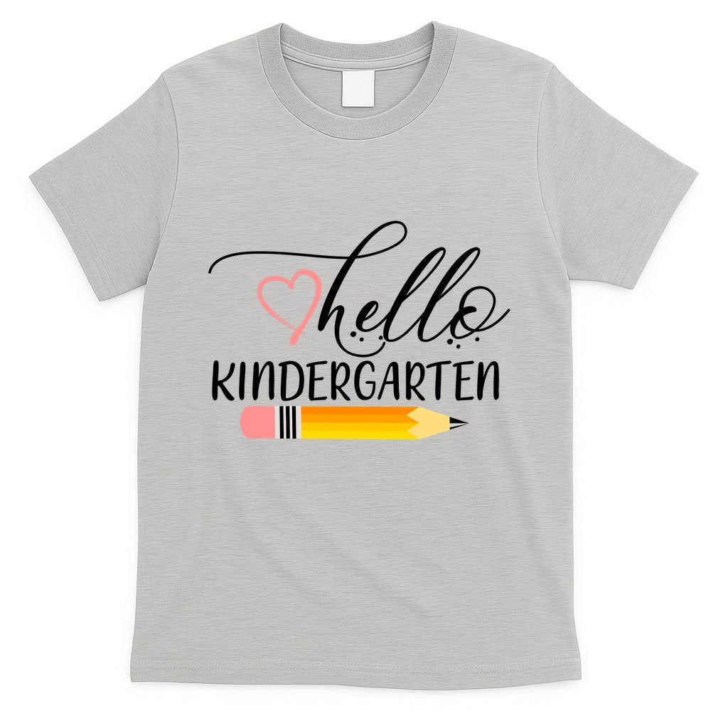 Hello Kindergarten Cute Pencil T-Shirt