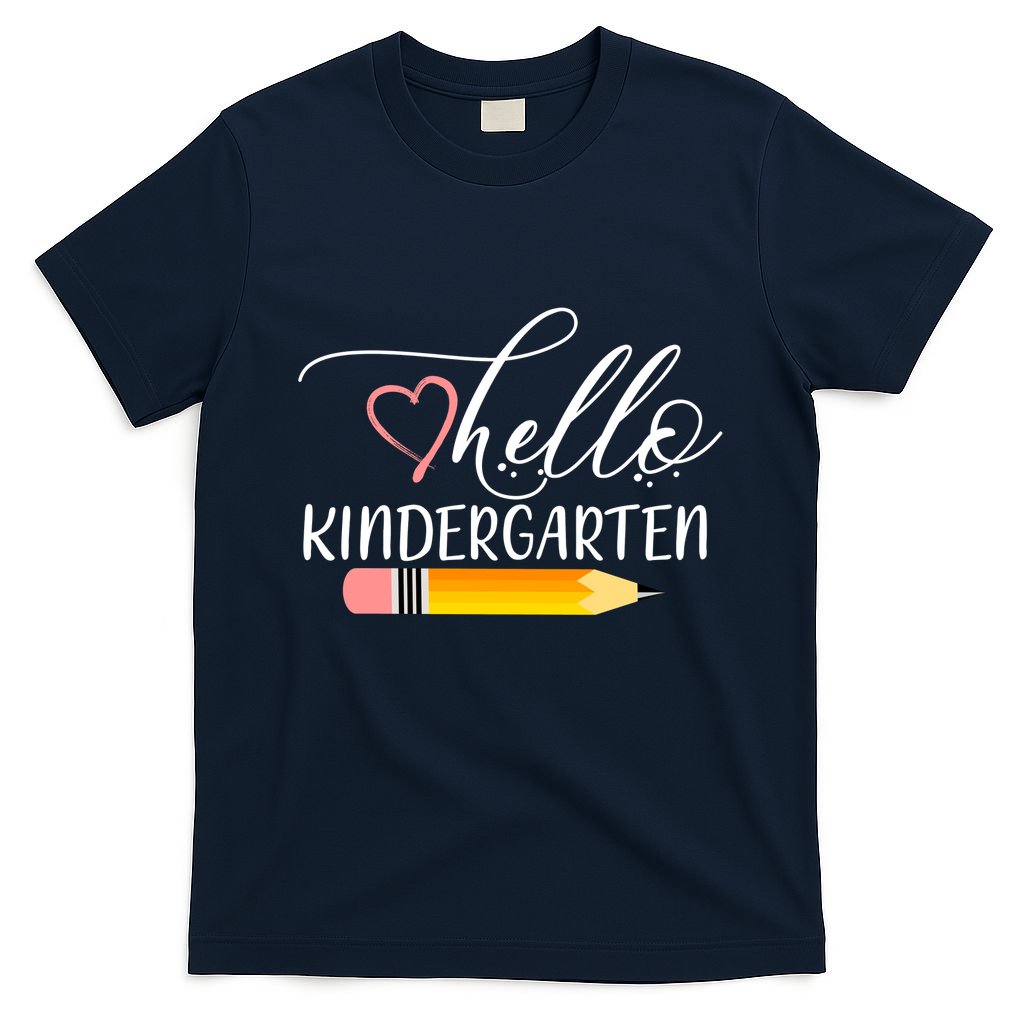 Hello Kindergarten Cute Pencil T-Shirt