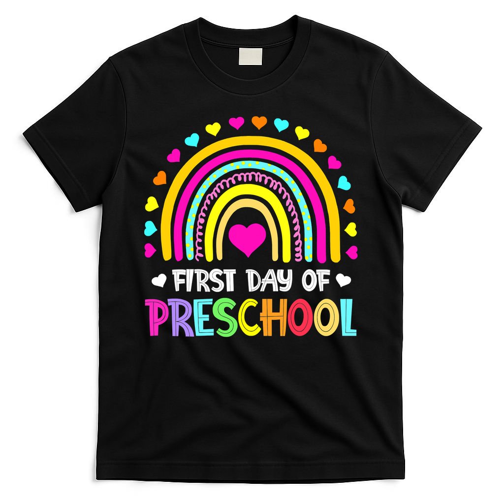 Happy First Day Of Preschool Back To School T-Shirt