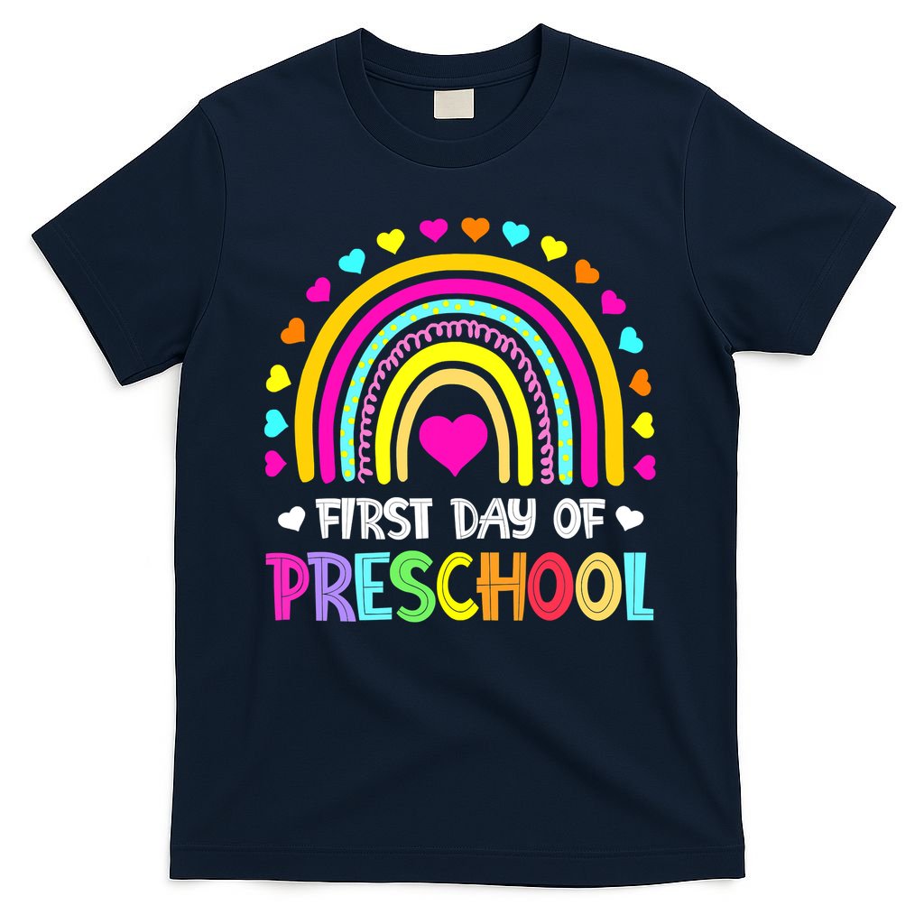 Happy First Day Of Preschool Back To School T-Shirt