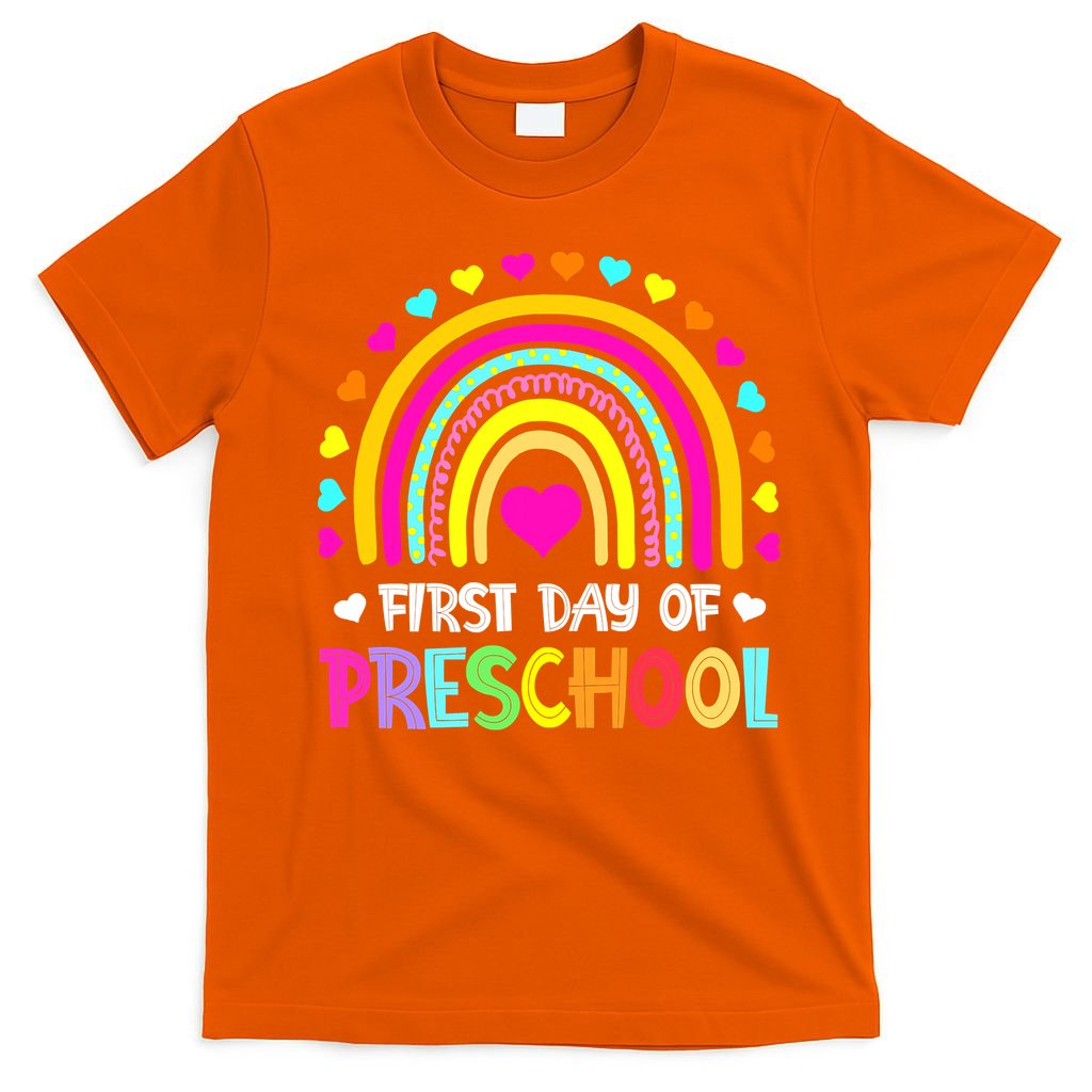 Happy First Day Of Preschool Back To School T-Shirt