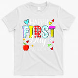 Happy First Day Lets Do This Welcome Back To School Teacher T-Shirt