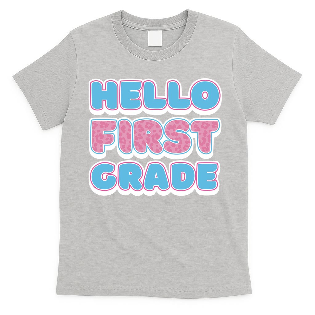 Hello First Grade Back To School T-Shirt