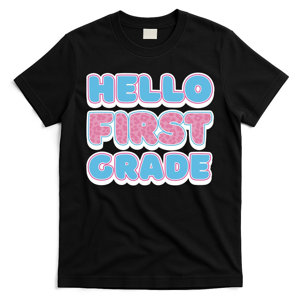 Hello First Grade Back To School T-Shirt