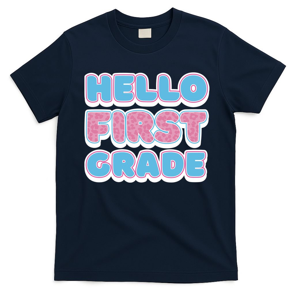Hello First Grade Back To School T-Shirt