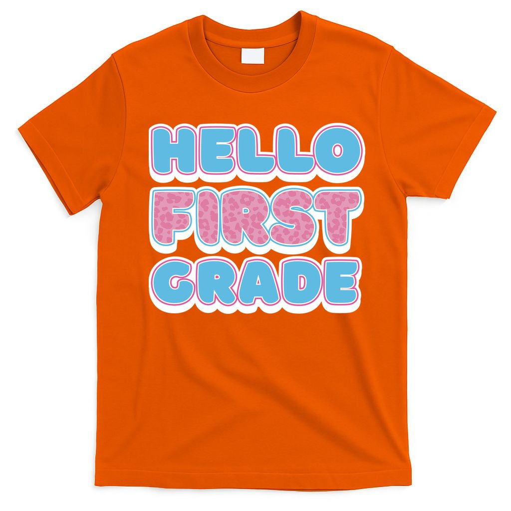 Hello First Grade Back To School T-Shirt