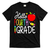 Hello Fourth Grade Team 4th Grade Back To School Teacher T-Shirt