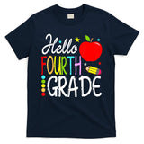 Hello Fourth Grade Team 4th Grade Back To School Teacher T-Shirt