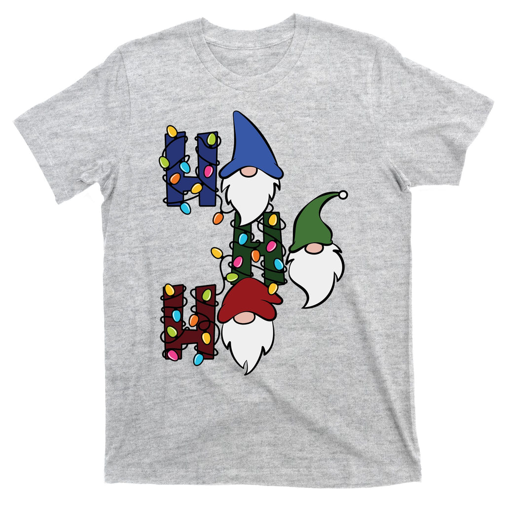 Ho Ho Ho Gnome Jolly Christmas T-Shirt