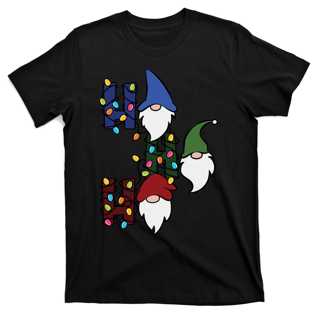 Ho Ho Ho Gnome Jolly Christmas T-Shirt