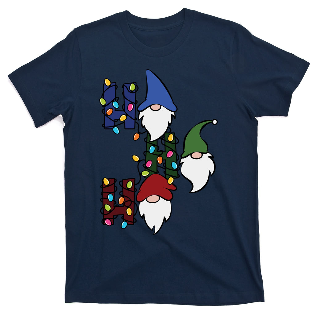 Ho Ho Ho Gnome Jolly Christmas T-Shirt