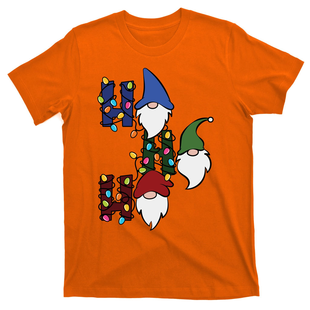 Ho Ho Ho Gnome Jolly Christmas T-Shirt