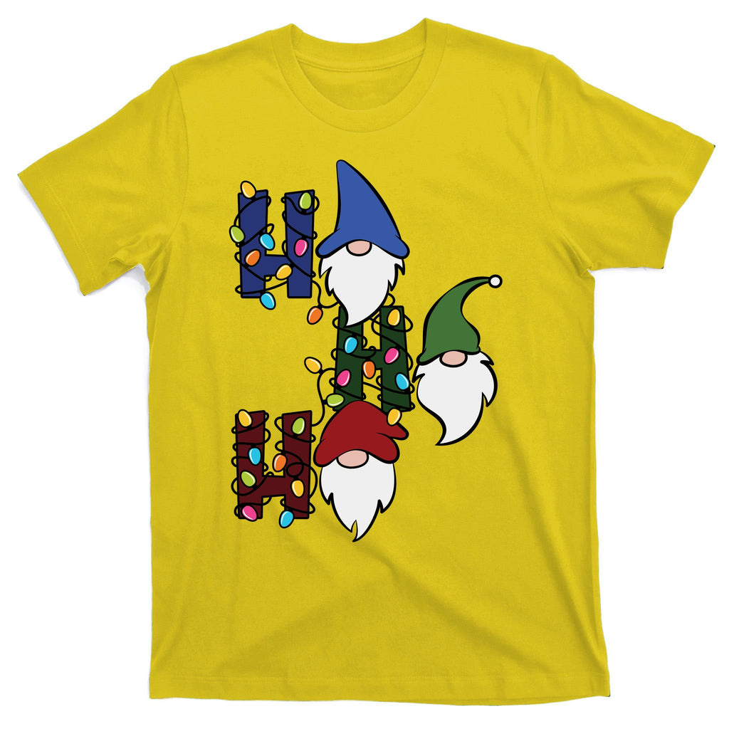 Ho Ho Ho Gnome Jolly Christmas T-Shirt