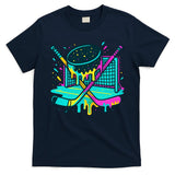 Hockey Ice Cream Drip T-Shirt