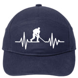 Hockey Is Like Football But Just For Men 7-Panel Snapback Hat