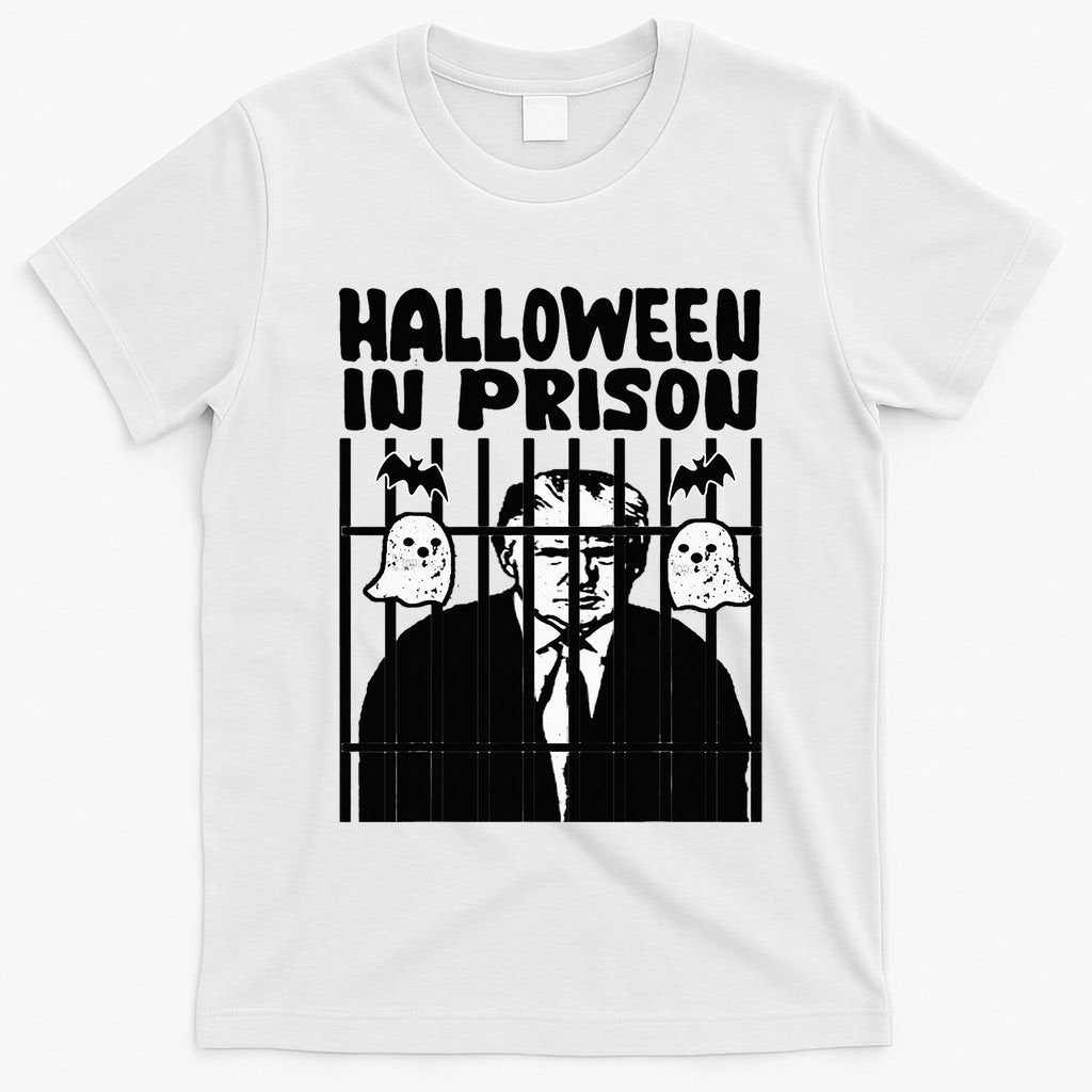 Halloween In Prison Funny Usa Political T-Shirt