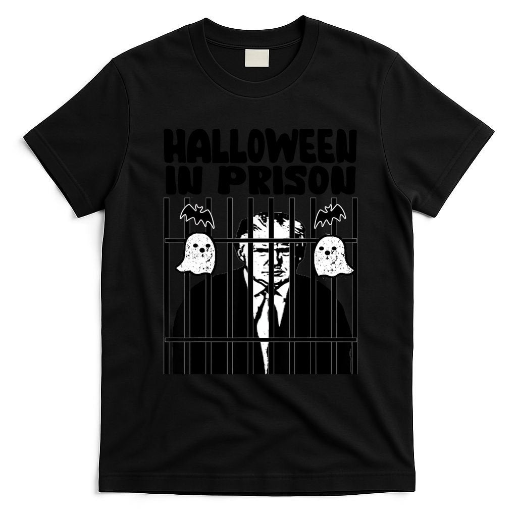 Halloween In Prison Funny Usa Political T-Shirt