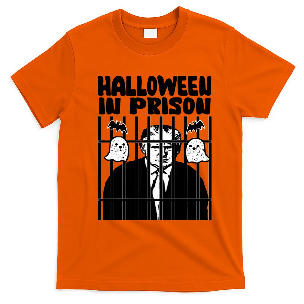 Halloween In Prison Funny Usa Political T-Shirt