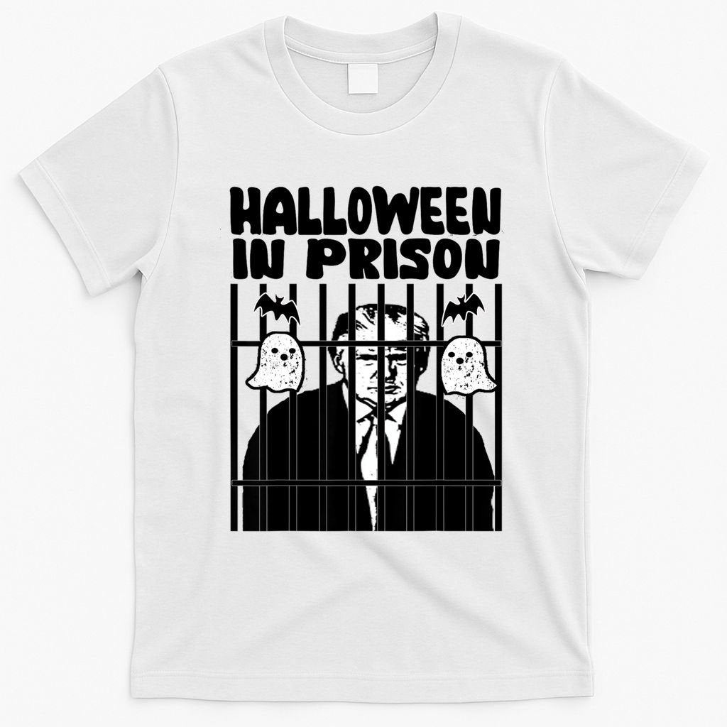 Halloween In Prison Funny Usa Political T-Shirt