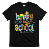 Happy Last Day Of School Substitute Teacher Life Leopard T-Shirt